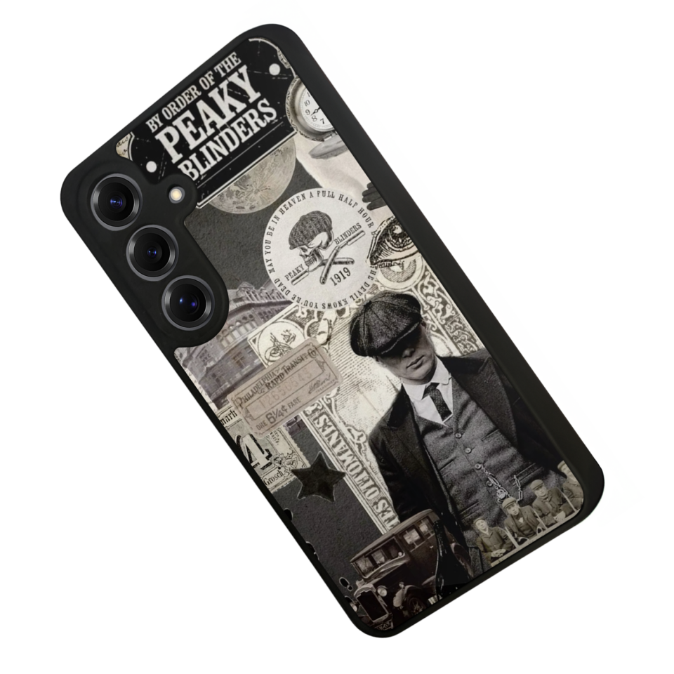 Samsung Galaxy S25 Uyumlu Peaky Blinders Tasarımlı Glossy Premium Kılıf