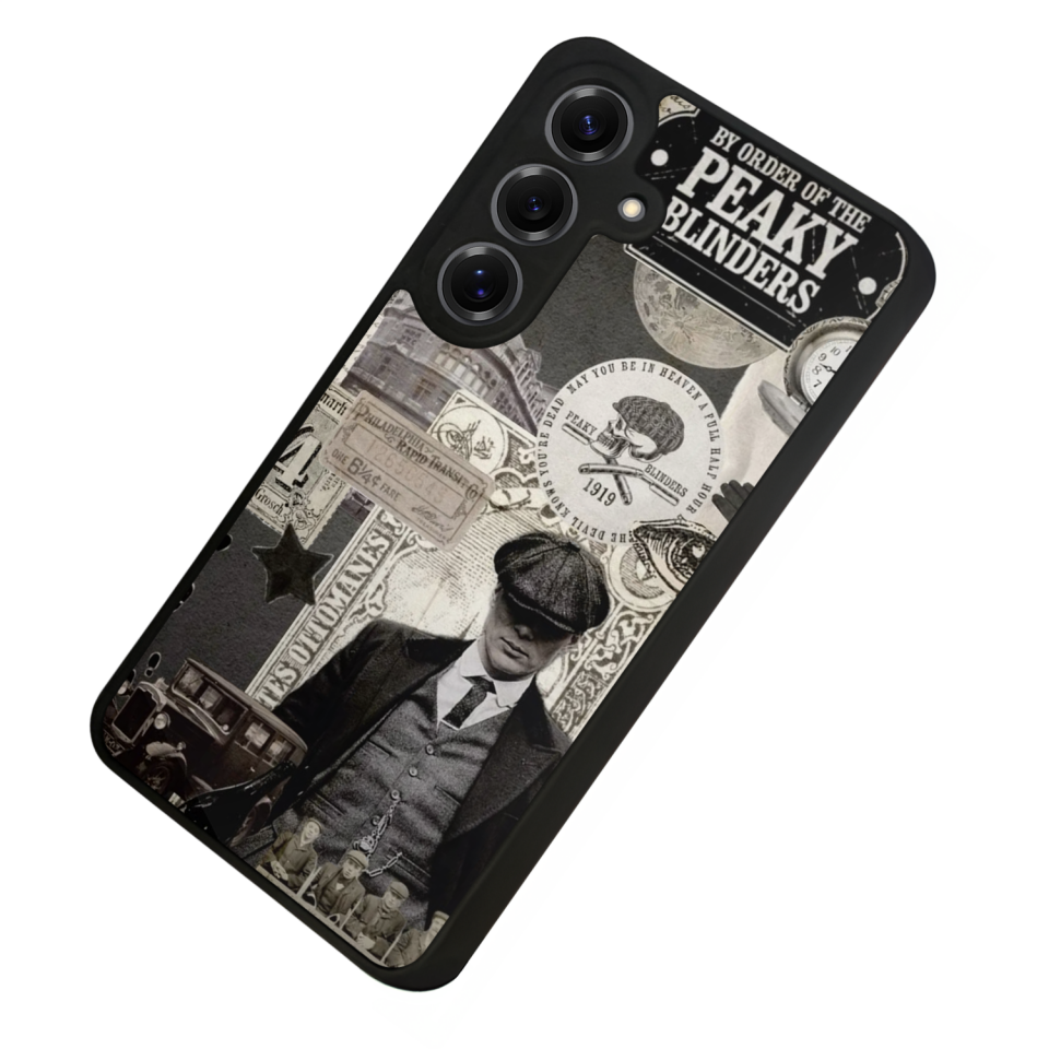 Samsung Galaxy S25 Uyumlu Peaky Blinders Tasarımlı Glossy Premium Kılıf
