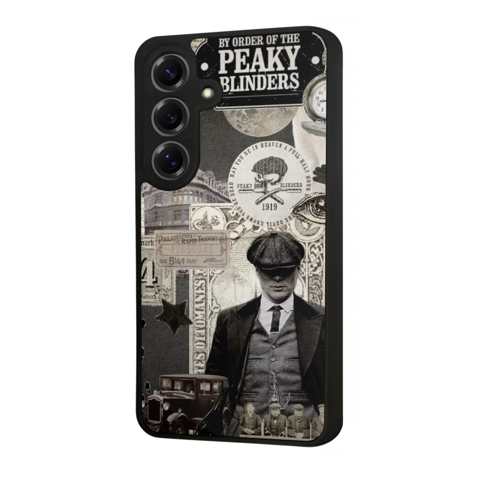 Samsung Galaxy S25 Uyumlu Peaky Blinders Tasarımlı Glossy Premium Kılıf