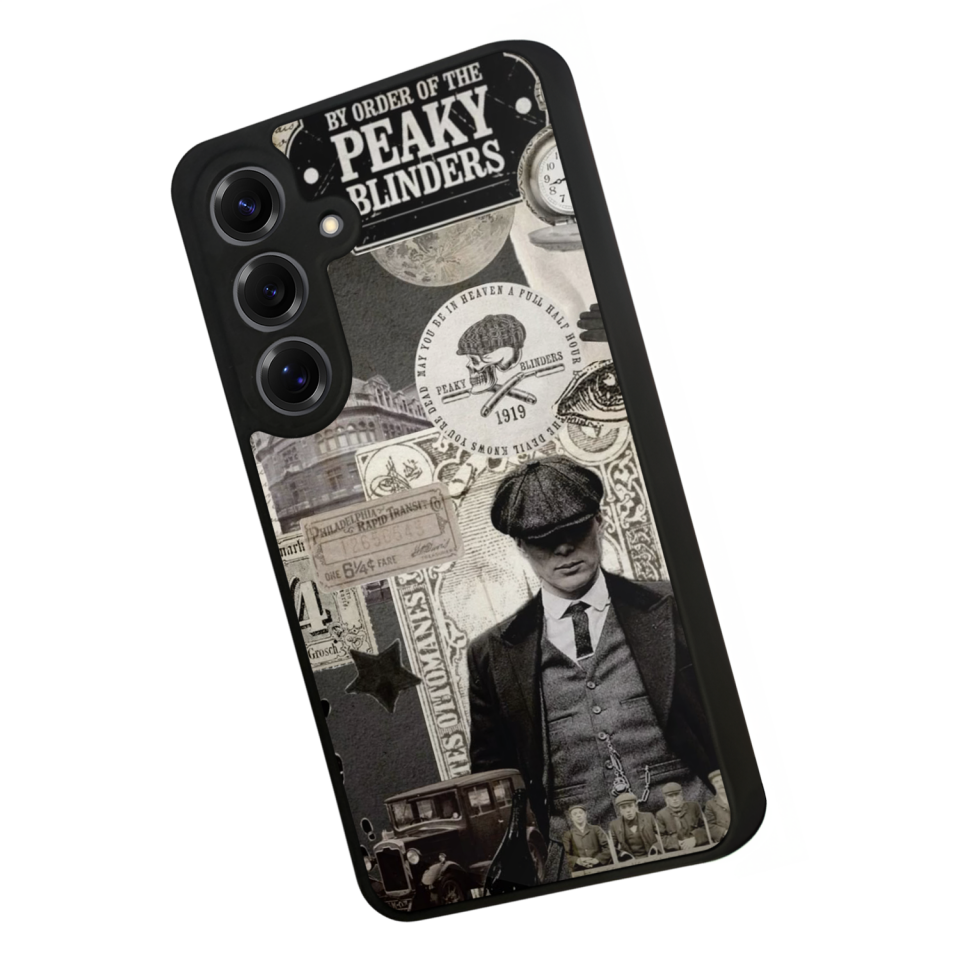 Samsung Galaxy S25 Uyumlu Peaky Blinders Tasarımlı Glossy Premium Kılıf