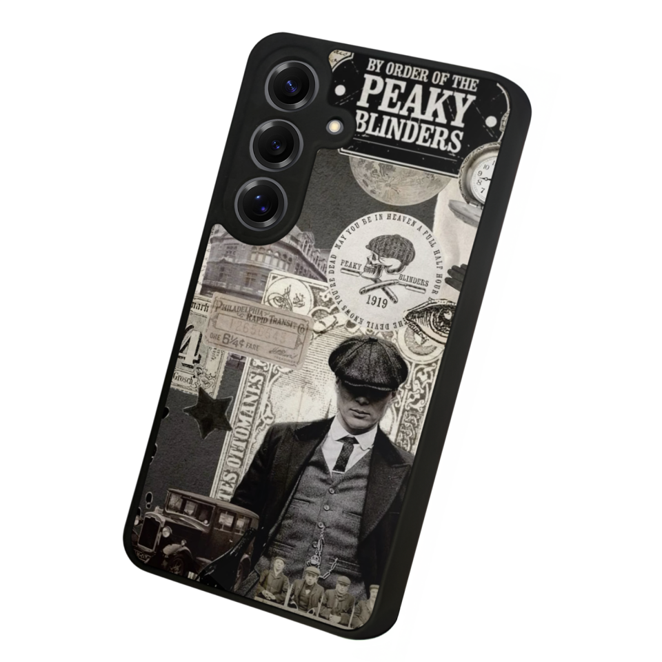 Samsung Galaxy S25 Uyumlu Peaky Blinders Tasarımlı Glossy Premium Kılıf