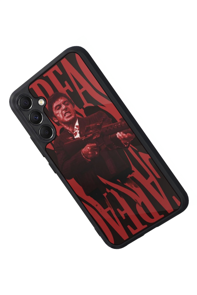 Samsung Galaxy M34 Uyumlu Scarface Tasarımlı Glossy Premium Kılıf