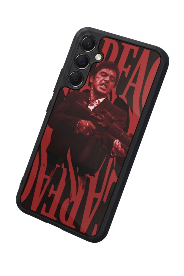 Samsung Galaxy M34 Uyumlu Scarface Tasarımlı Glossy Premium Kılıf