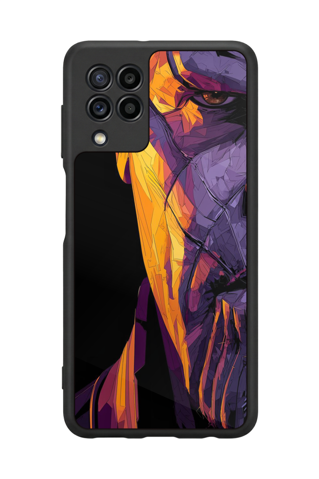 Samsung Galaxy M22 Uyumlu Thanos Tasarımlı Glossy Premium Kılıf