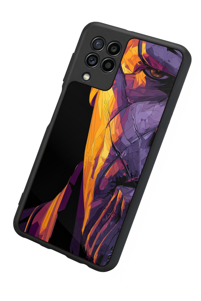 Samsung Galaxy M22 Uyumlu Thanos Tasarımlı Glossy Premium Kılıf