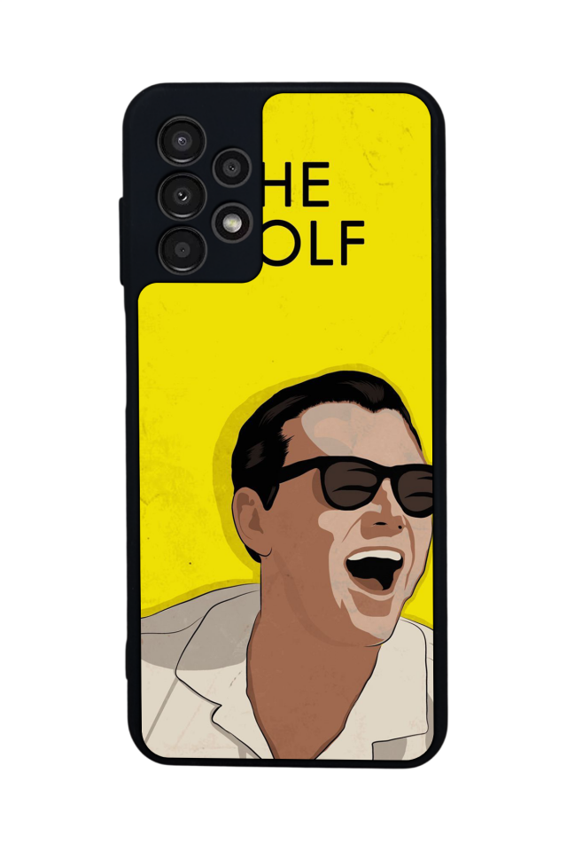 Samsung Galaxy A13 Uyumlu TheWolf Tasarımlı Glossy Premium Kılıf