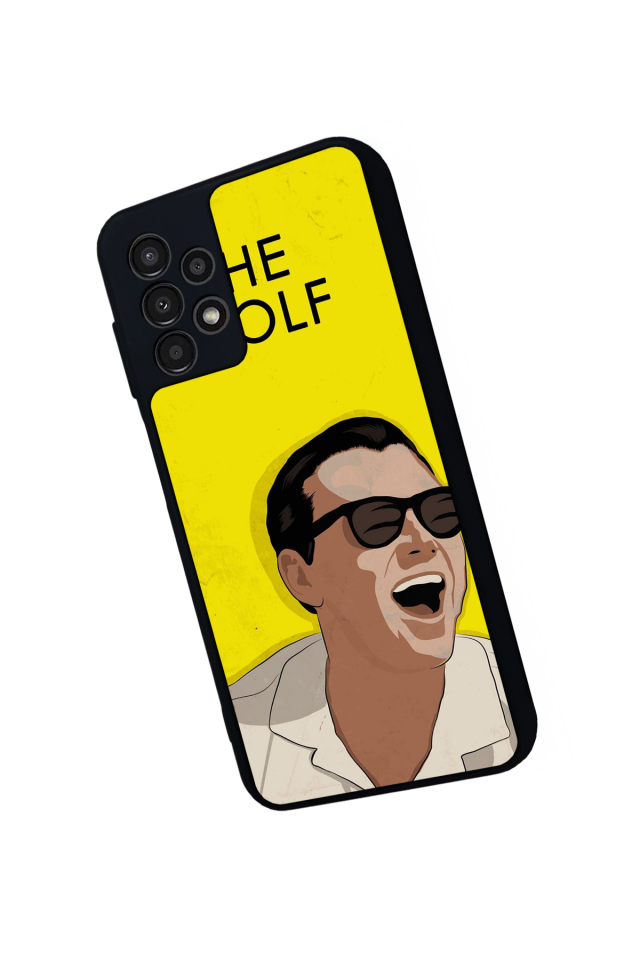 Samsung Galaxy A13 Uyumlu TheWolf Tasarımlı Glossy Premium Kılıf