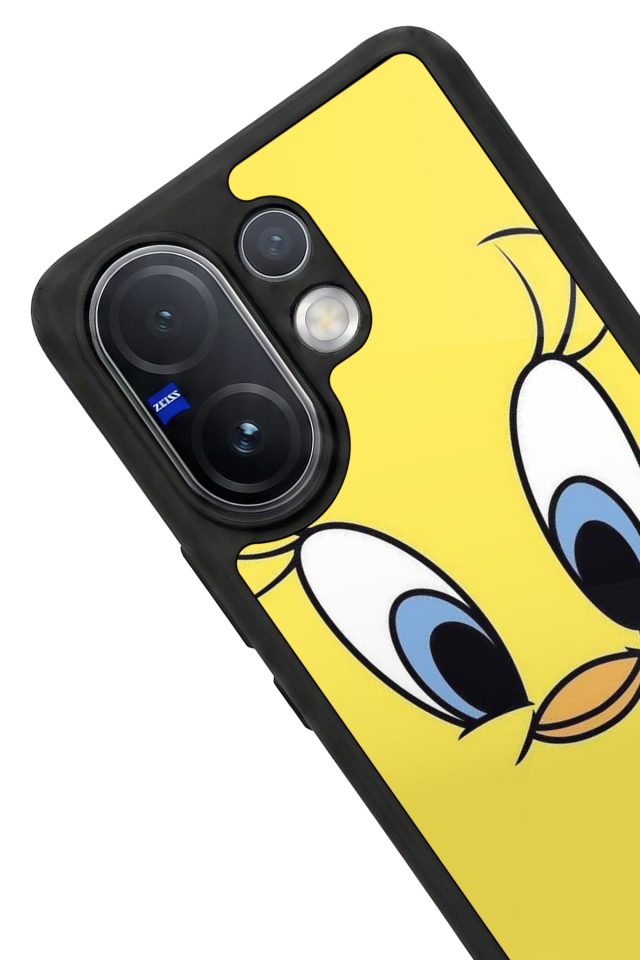 Vivo V60 Uyumlu Tweety Tasarımlı Glossy Premium Kılıf