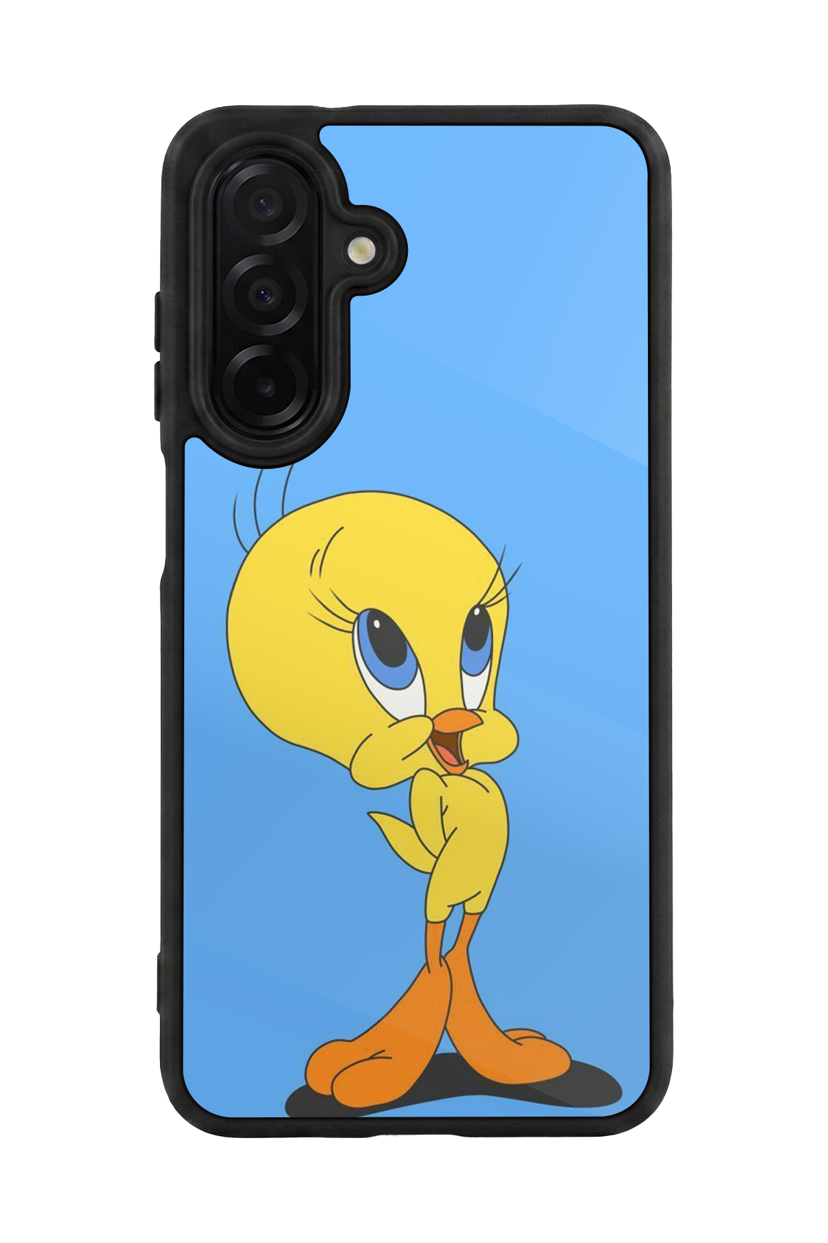Samsung Galaxy A56 Uyumlu Tweety Tasarımlı Glossy Premium Kılıf