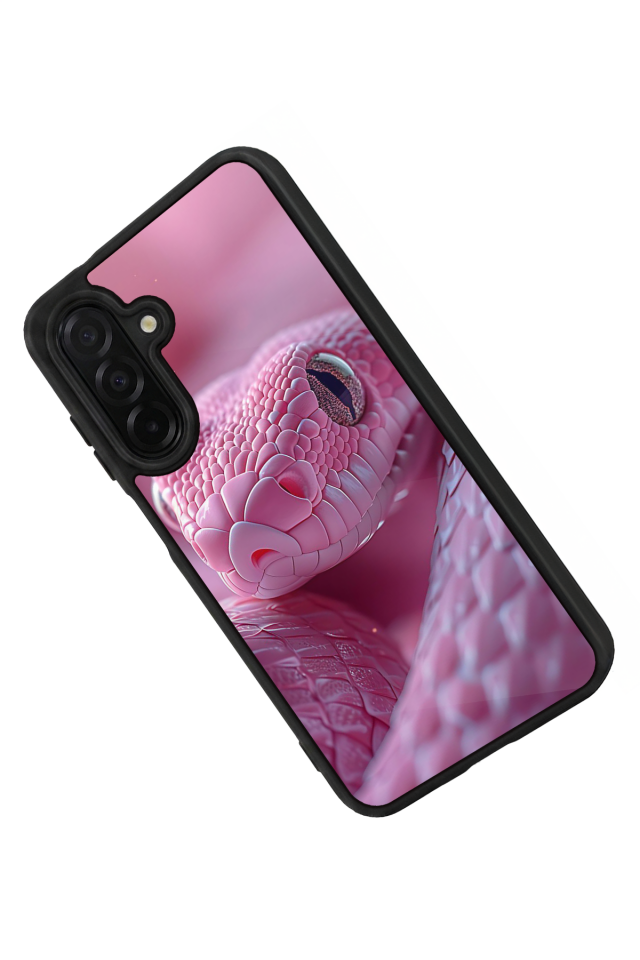 Samsung Galaxy A26 Uyumlu Yılan Tasarımlı Glossy Premium Kılıf