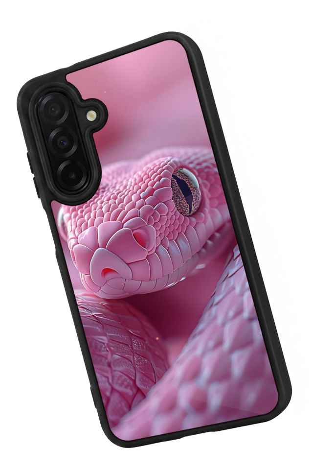 Samsung Galaxy A26 Uyumlu Yılan Tasarımlı Glossy Premium Kılıf