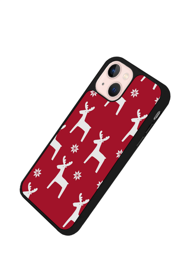 iPhone 14 Plus Uyumlu Yilbasi Christmas Tasarımlı Glossy Premium Kılıf