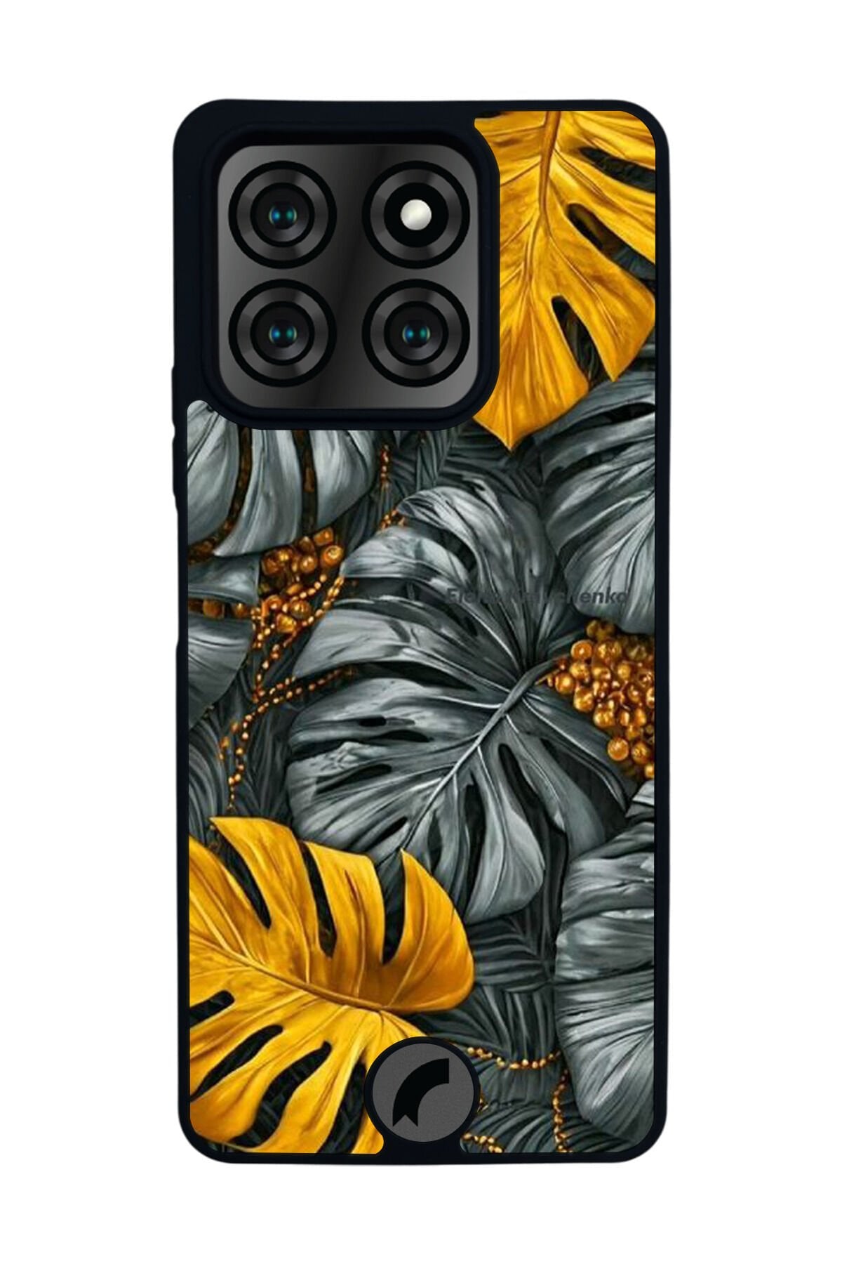 Reeder S71 Uyumlu Botanik Tasarımlı Glossy Premium Kılıf
