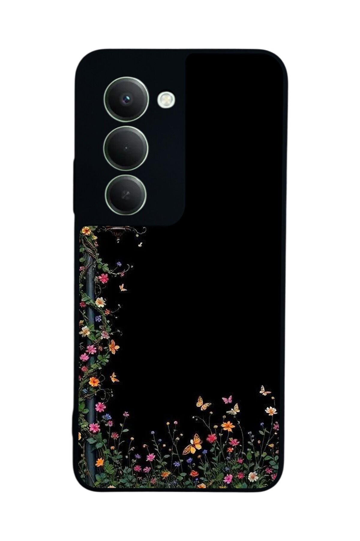 Xiaomi Redmi 15 5G Uyumlu Floral Tasarımlı Glossy Premium Kılıf