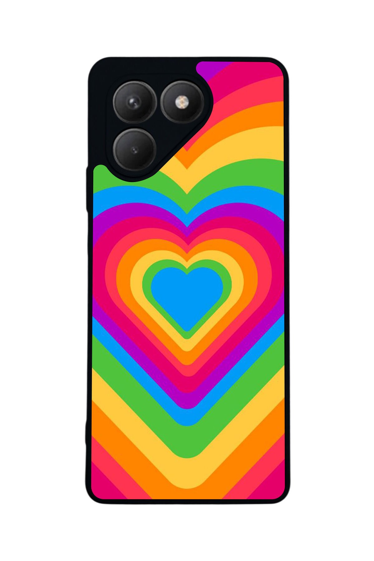 Tecno Pova 7 Mat Uyumlu Siyah Kılıf – Yumuşak Silikon, Koruyucu, Şok Emici Kapak