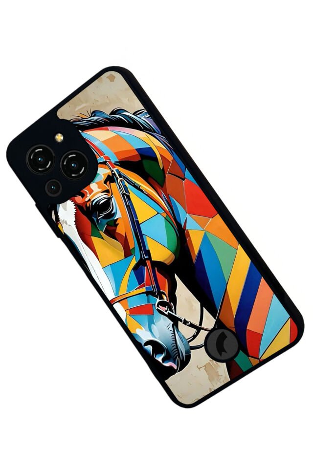 Reeder S23 Pro Max Uyumlu At Horse Tasarımlı Glossy Premium Kılıf