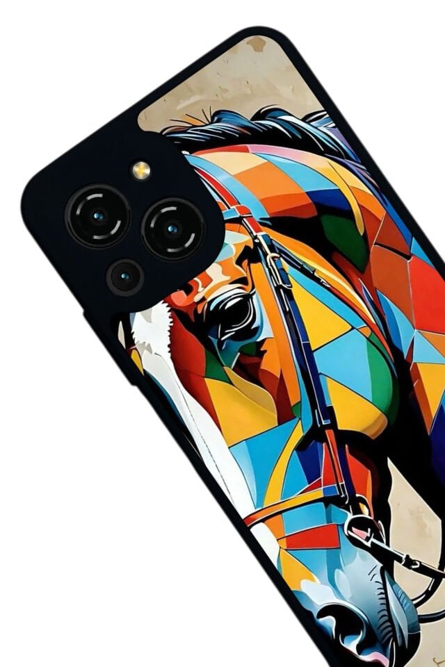 Reeder S23 Pro Max Uyumlu At Horse Tasarımlı Glossy Premium Kılıf