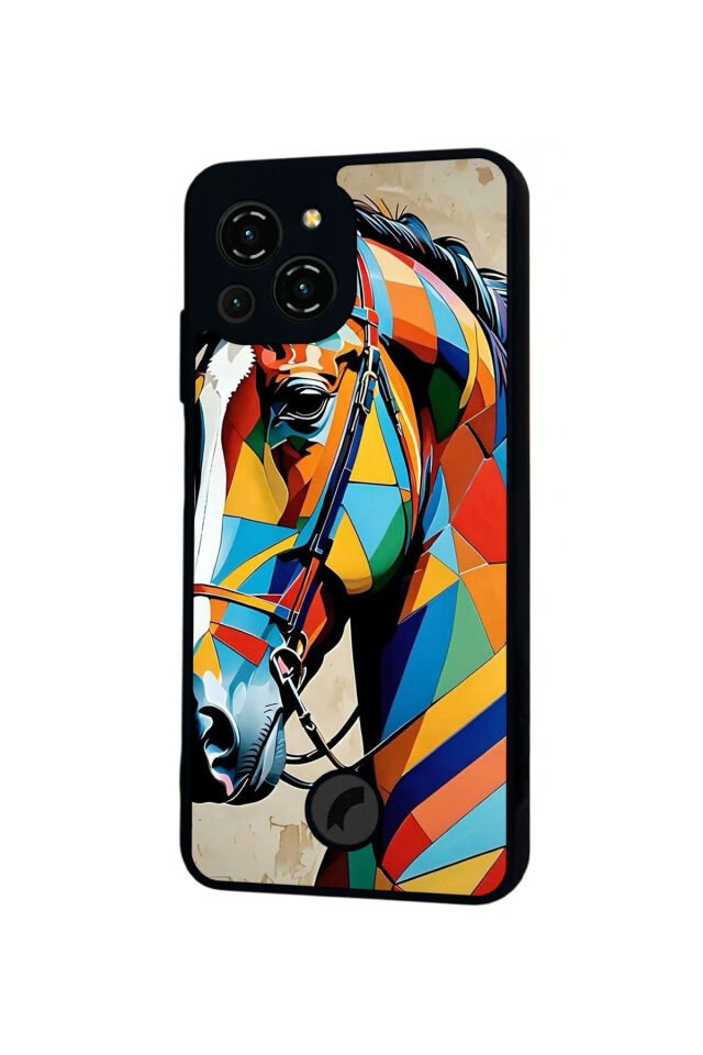 Reeder S23 Pro Max Uyumlu At Horse Tasarımlı Glossy Premium Kılıf