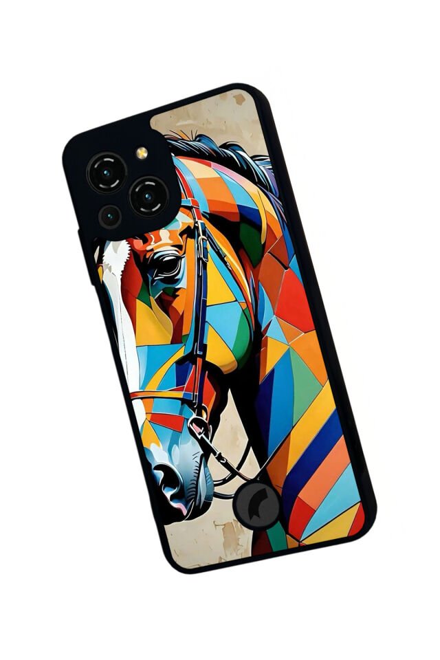 Reeder S23 Pro Max Uyumlu At Horse Tasarımlı Glossy Premium Kılıf