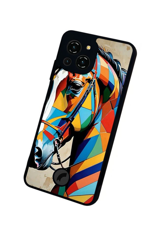 Reeder S23 Pro Max Uyumlu At Horse Tasarımlı Glossy Premium Kılıf