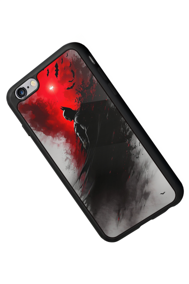 iPhone 6 Plus Uyumlu Batman Tasarımlı Glossy Premium Kılıf
