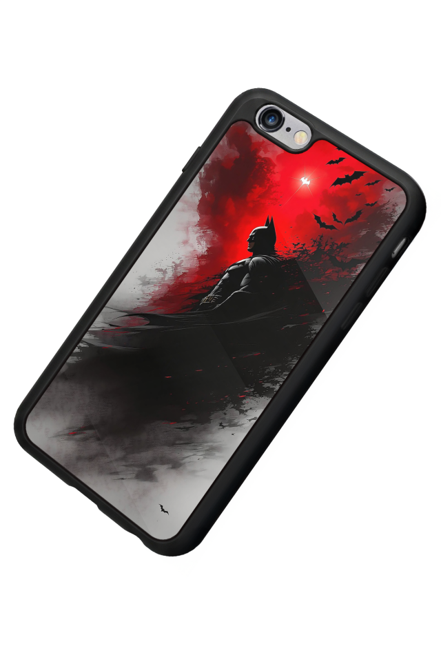 iPhone 6 Plus Uyumlu Batman Tasarımlı Glossy Premium Kılıf