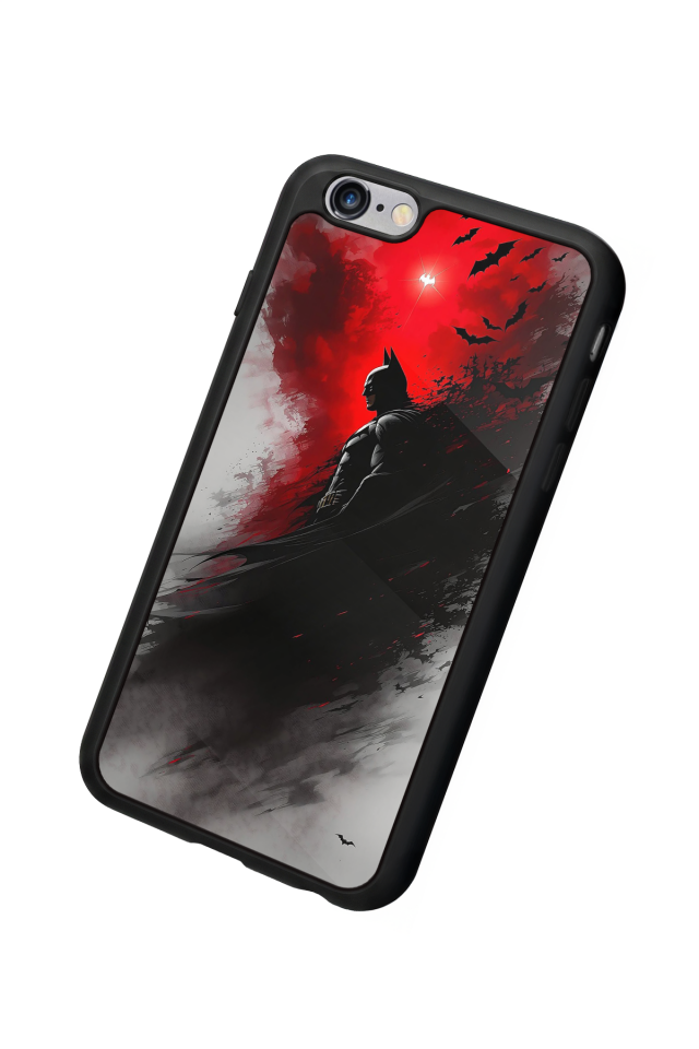 iPhone 6 Plus Uyumlu Batman Tasarımlı Glossy Premium Kılıf