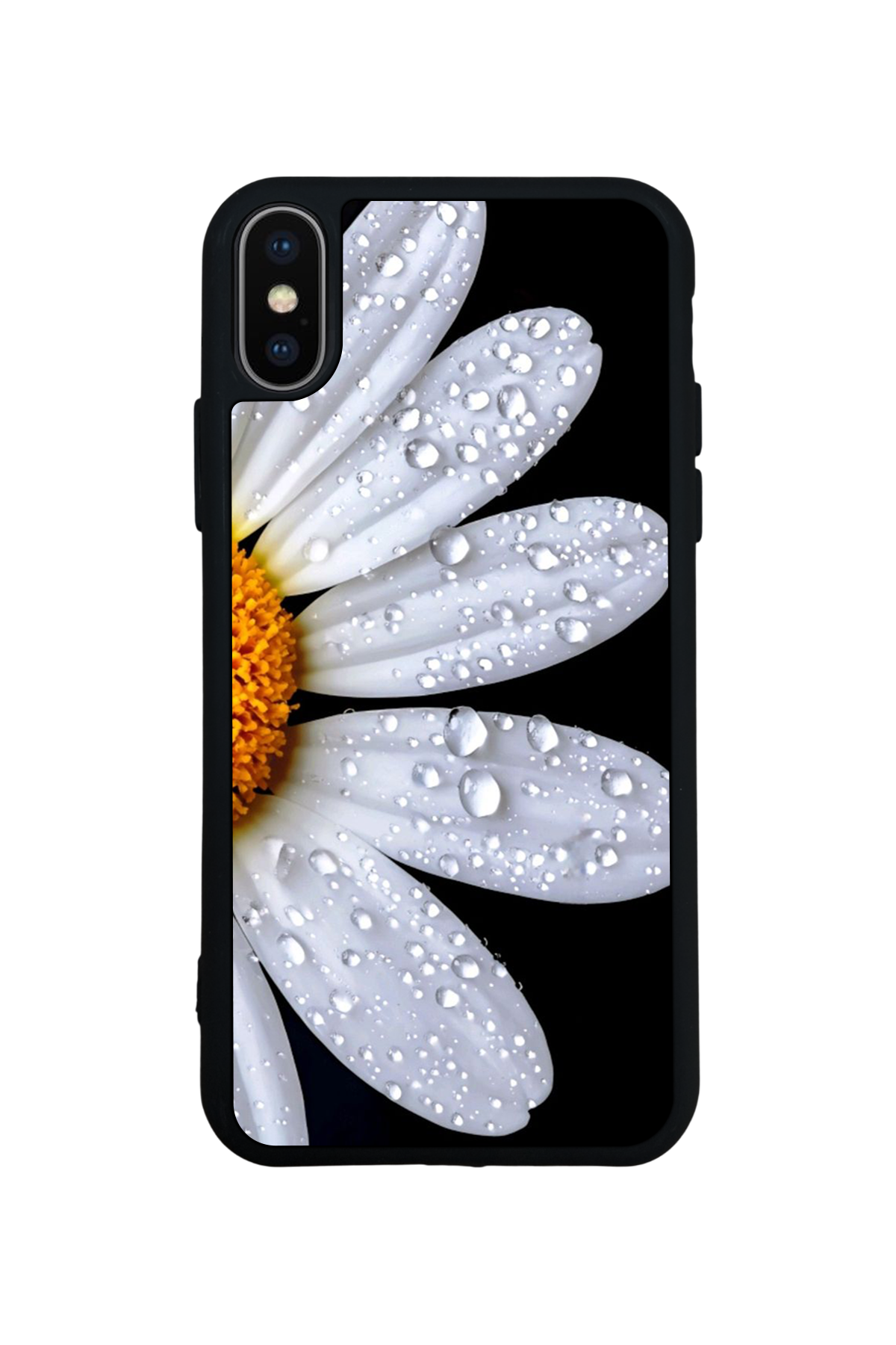 iPhone XS Max Uyumlu Cicek Tasarımlı Glossy Premium Kılıf