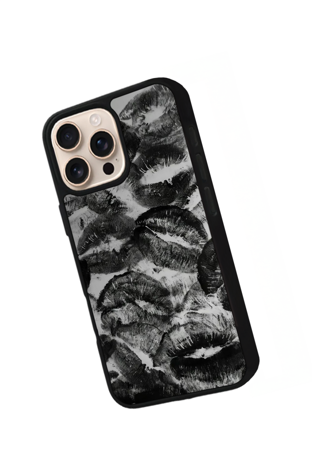 iPhone 16 Pro Max Uyumlu Dudak Tasarımlı Glossy Premium Kılıf
