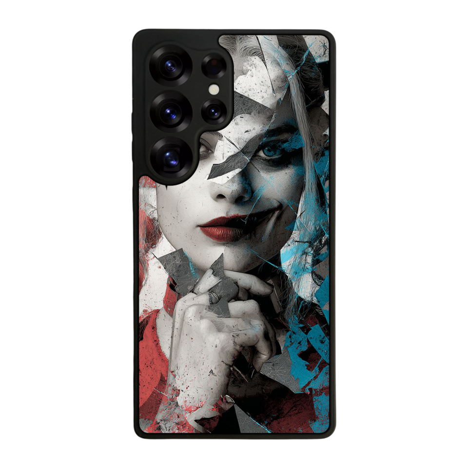 Samsung Galaxy S25 Ultra Uyumlu HarleyQueen Tasarımlı Glossy Premium Kılıf