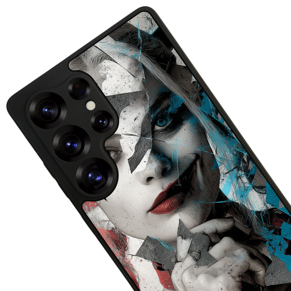 Samsung Galaxy S25 Ultra Uyumlu HarleyQueen Tasarımlı Glossy Premium Kılıf