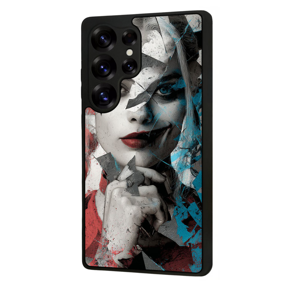 Samsung Galaxy S25 Ultra Uyumlu HarleyQueen Tasarımlı Glossy Premium Kılıf