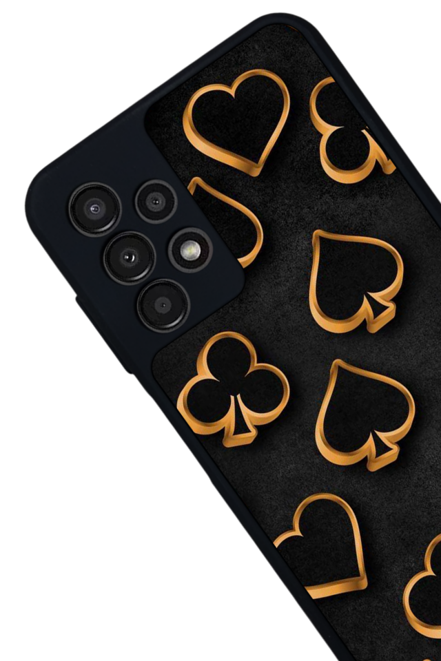 Samsung Galaxy A23 Uyumlu Kart Tasarımlı Glossy Premium Kılıf