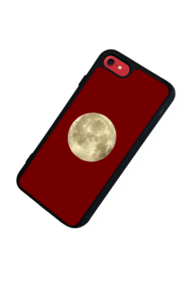 iPhone 7 Uyumlu Kirmizi Tasarımlı Glossy Premium Kılıf