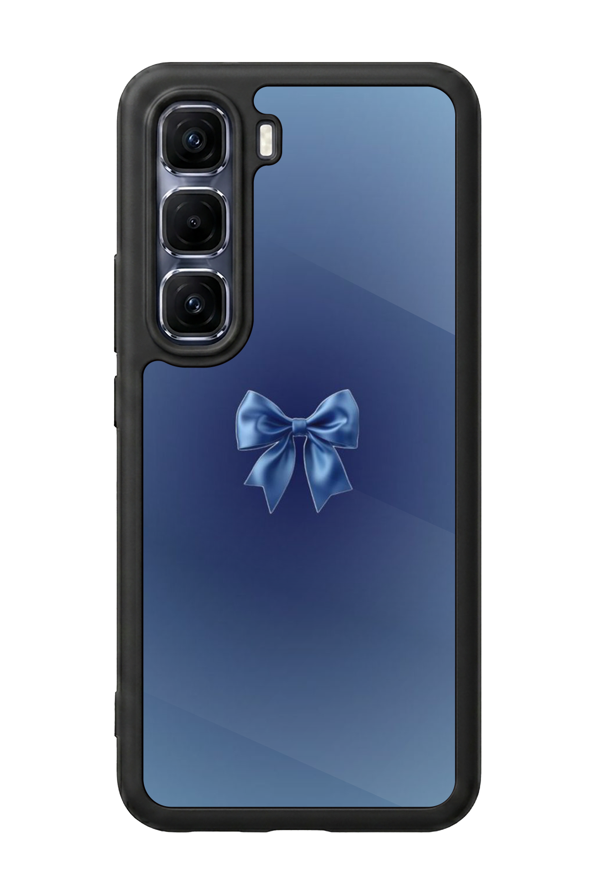 Infinix Hot 60 Pro Plus Uyumlu Kurdele Tasarımlı Glossy Premium Kılıf