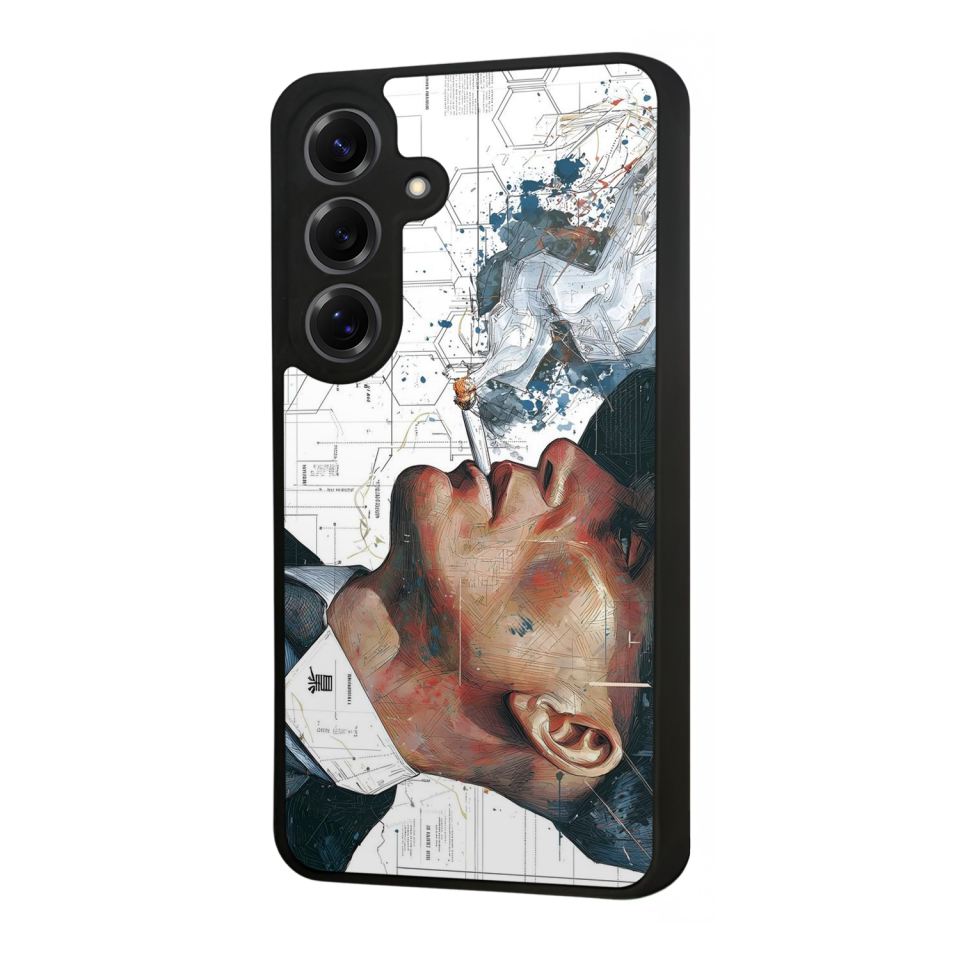 Samsung Galaxy S25 Uyumlu Peaky Blinders Tasarımlı Glossy Premium Kılıf