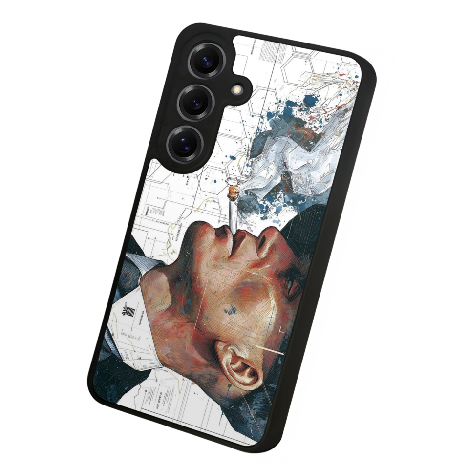 Samsung Galaxy S25 Uyumlu Peaky Blinders Tasarımlı Glossy Premium Kılıf