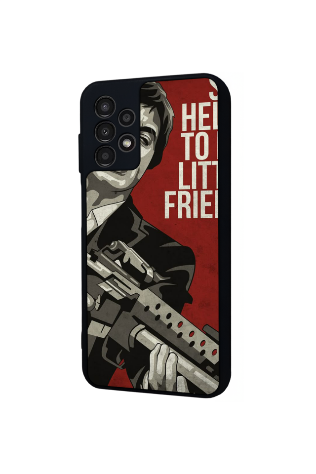 Samsung Galaxy A13 Uyumlu Scarface Tasarımlı Glossy Premium Kılıf