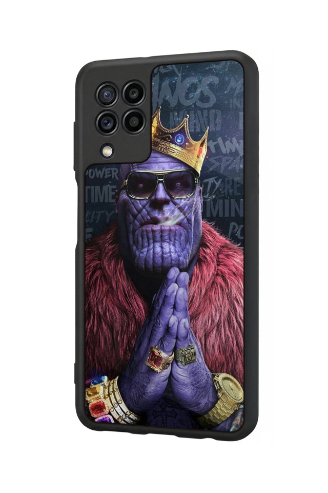 Samsung Galaxy M22 Uyumlu Thanos Tasarımlı Glossy Premium Kılıf