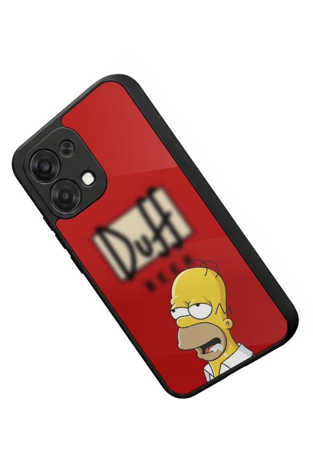Oppo A6 Pro Uyumlu The Simpsons Tasarımlı Glossy Premium Kılıf