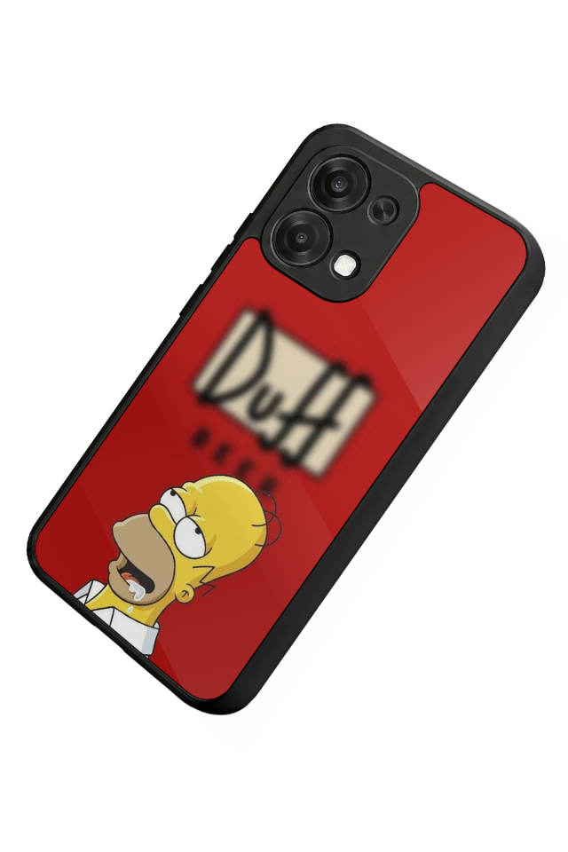Oppo A6 Pro Uyumlu The Simpsons Tasarımlı Glossy Premium Kılıf