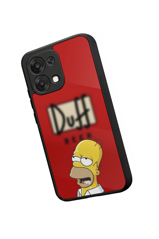 Oppo A6 Pro Uyumlu The Simpsons Tasarımlı Glossy Premium Kılıf