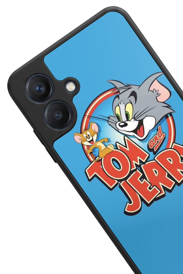 Samsung Galaxy A07 Uyumlu Tom And Jerry Tasarımlı Glossy Premium Kılıf