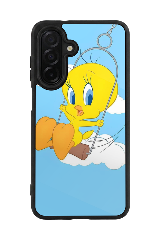 Samsung Galaxy A56 Uyumlu Tweety Tasarımlı Glossy Premium Kılıf