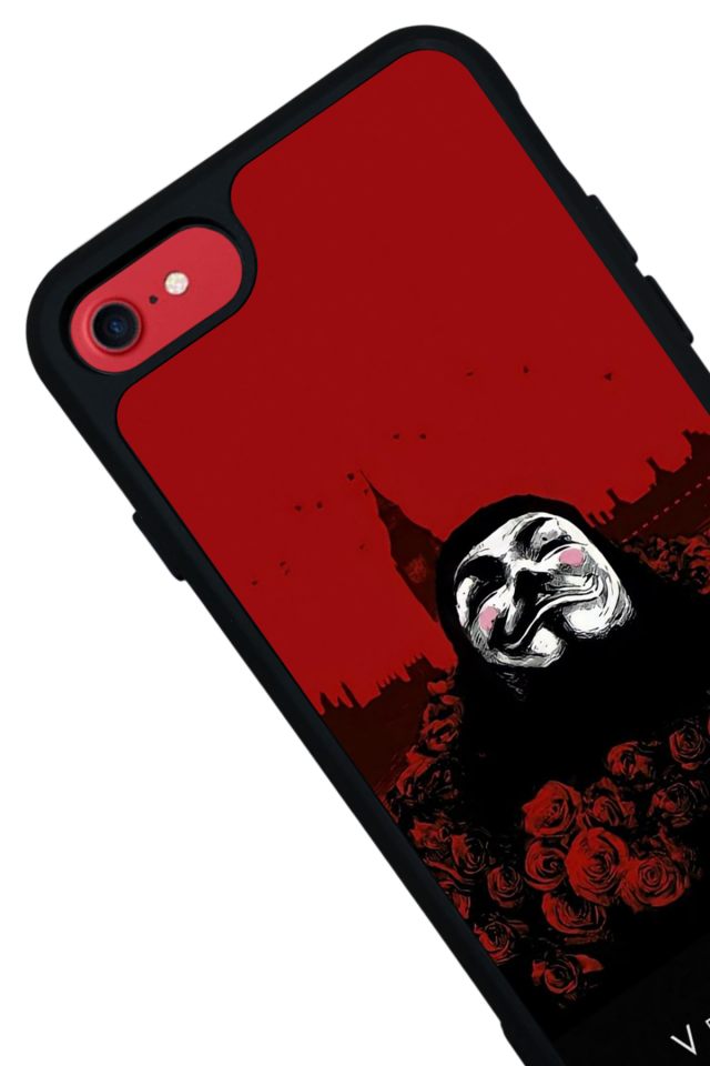 iPhone 8 Uyumlu Vendetta Tasarımlı Glossy Premium Kılıf