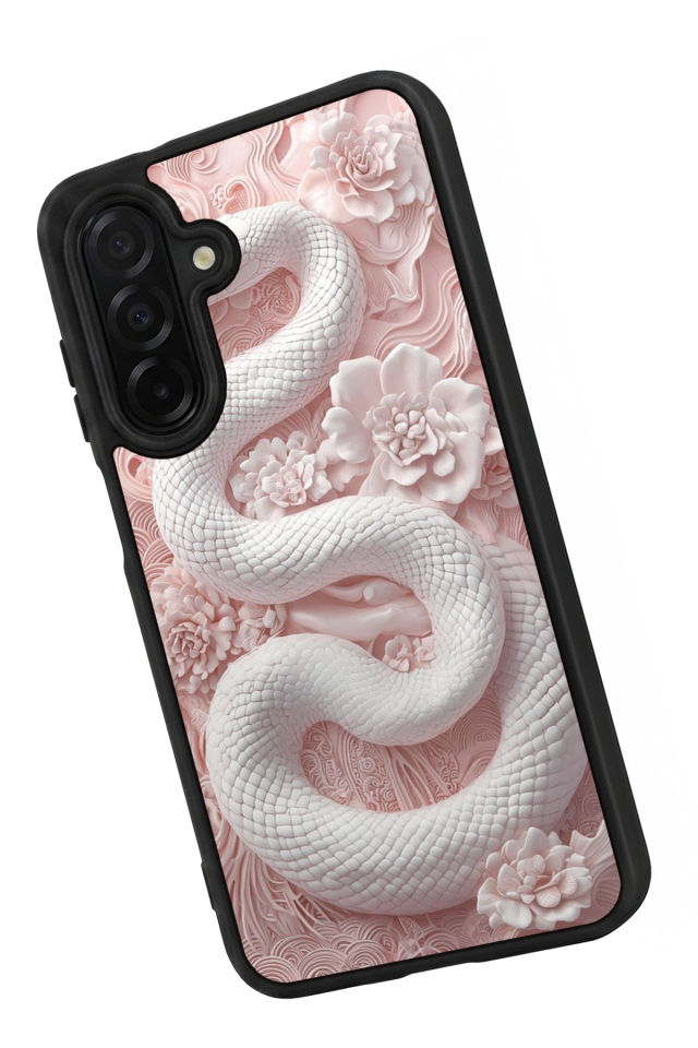 Samsung Galaxy A26 Uyumlu Yılan Tasarımlı Glossy Premium Kılıf