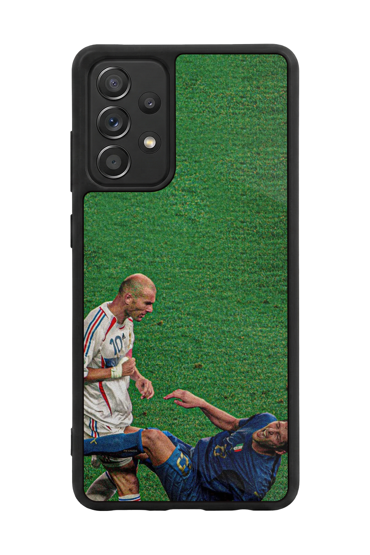 Samsung Galaxy A72 Uyumlu Zidane Tasarımlı Glossy Premium Kılıf