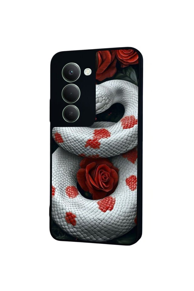 Xiaomi Redmi 15 5G Uyumlu Yılan Tasarımlı Glossy Premium Kılıf