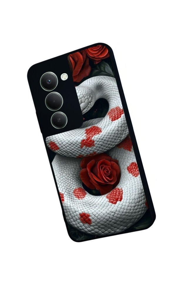 Xiaomi Redmi 15 5G Uyumlu Yılan Tasarımlı Glossy Premium Kılıf