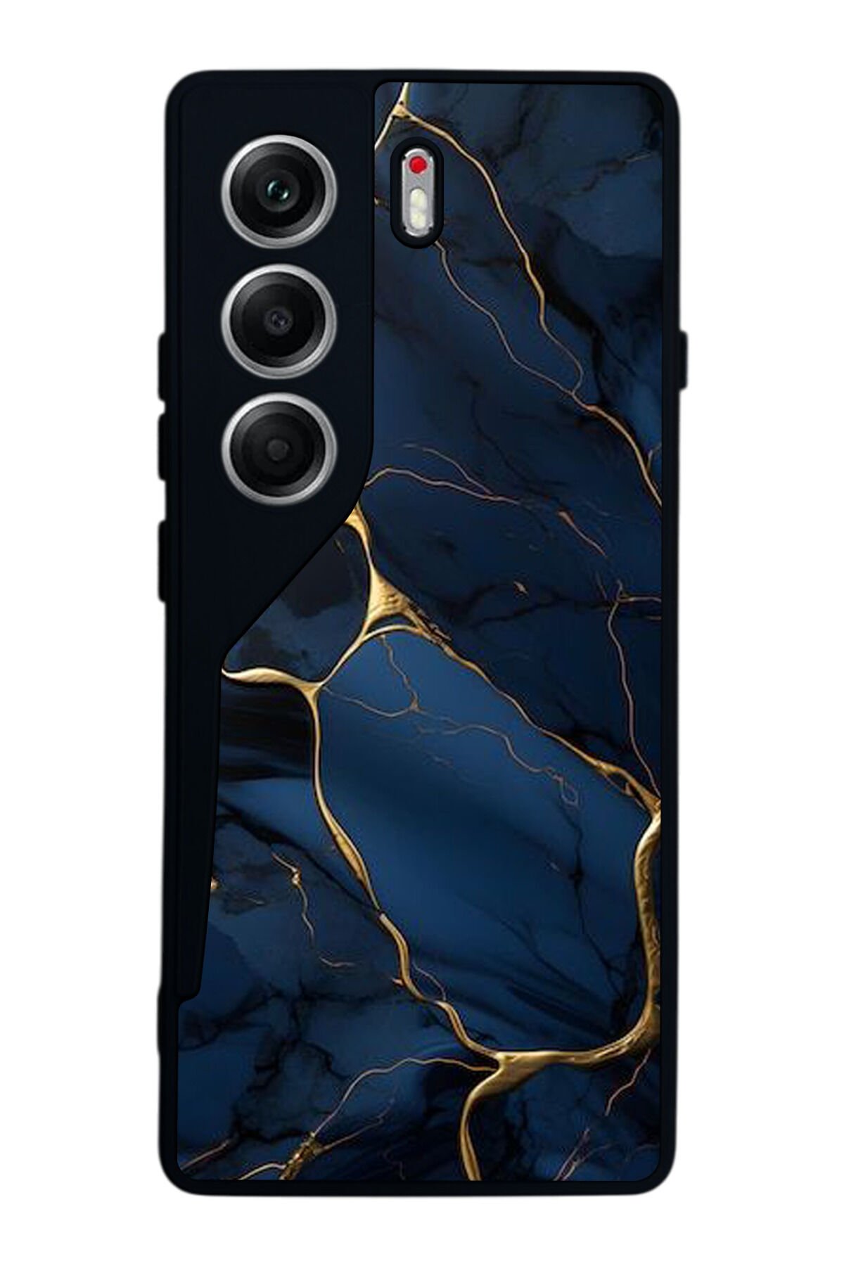 Tecno Camon 40 Uyumlu Mermer Marble Tasarımlı Glossy Premium Kılıf